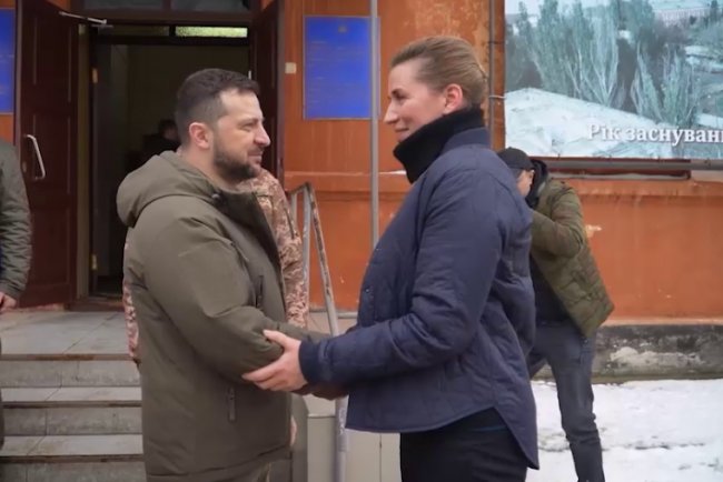 Зеленський приїхав на Миколаївщину та зустрівся там із прем’єркою Данії