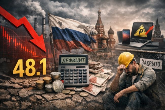 Російська економіка офіційно увійшла в стагнацію — Кремль визнав втрату динаміки вперше за роки війни