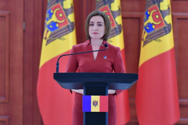 Санду розповіла про план Кремля щодо державного перевороту в Молдові: його розкрила Україна