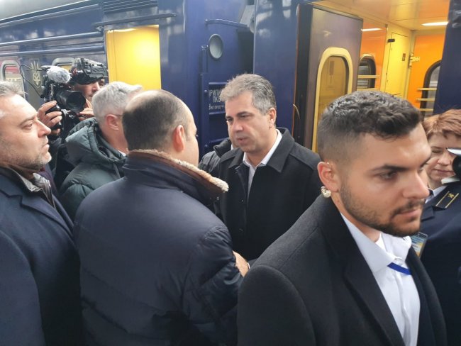 Глава МЗС Ізраїлю приїхав до Києва вперше з початку війни