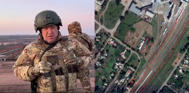 Відео Пригожина про нібито оточення Бахмута було записане в селі під містом