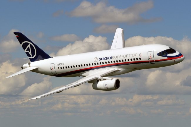 Росія може припинити використання літаків Superjet 100 через санкції