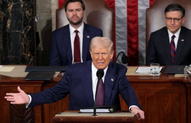 Від України до Марсу: Головне з виступу Трампа перед Конгресом США