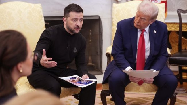 Зеленський шокував Трампа фото полонених: чому зустріч у Білому домі пішла не за планом