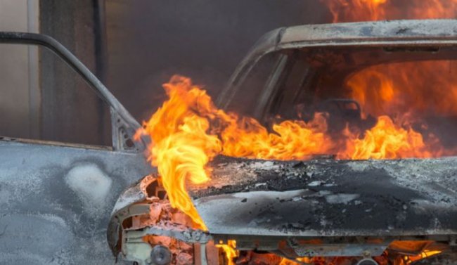 У Мелітополі вибухнув автомобіль у центрі міста