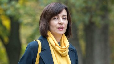 Президент Молдовы Майя Санду прибыла в Киев