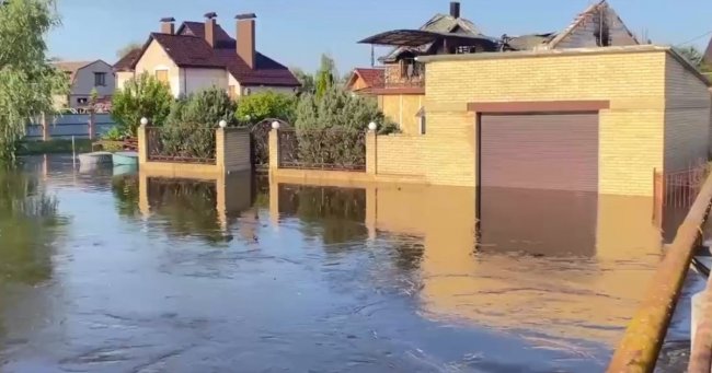 Південь України  залишиться затопленим до звільнення Херсонщини