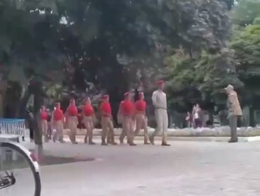 У Маріуполі муштрують загони російської  Юнармії. Відео