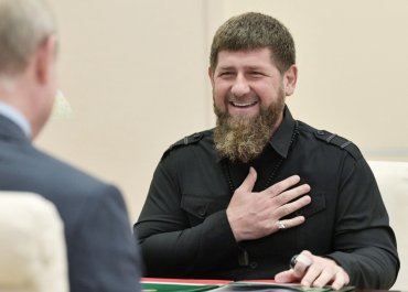Путін подарував Кадирову на день народження звання генерал-полковника