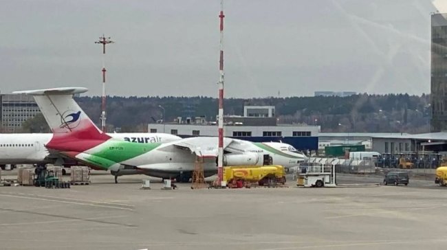 До Москви прибув транспортний літак із іранськими дронами