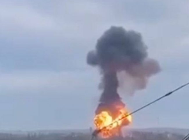 Російські ракети вдарила по центру Києву