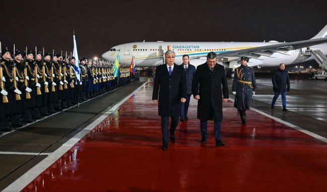 Токаєв прилетів до Москви наступного дня після інавгурації