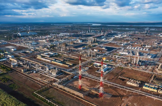 Українські дрони зупинили Волгоградський НПЗ «Лукойлу»