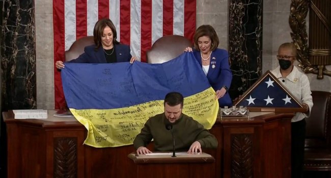 Виступ Зеленського у Конгресі США: головне