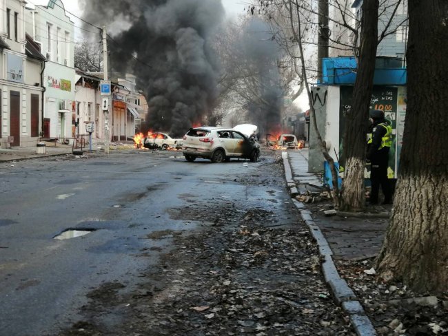 Обстріл центру Херсону: 8 загиблих, десятки поранених