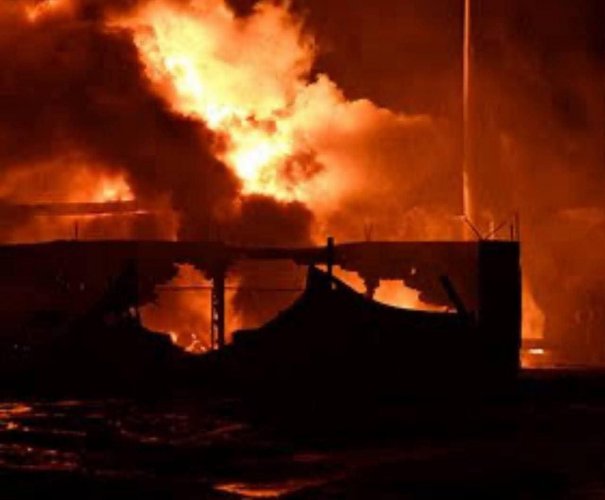 Росія вночі атакувала енергетику Полтавщини: прямі влучання, пожежі, перебої з теплом і водою