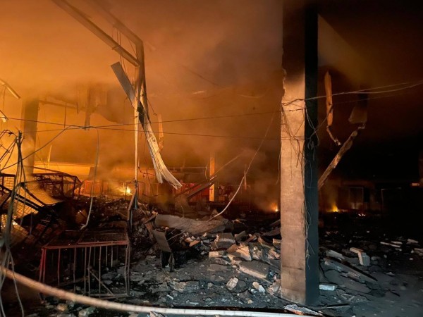 Зруйновано склади підприємства Зруйновано склади підприємства