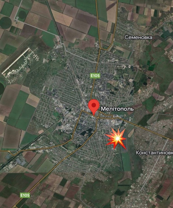 В Мелітополі пролунали вибухи в районі заводу Рефма В Мелітополі пролунали вибухи в районі заводу Рефма